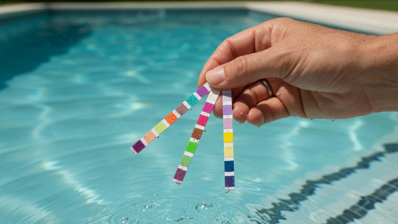 Water testing kit and reagents