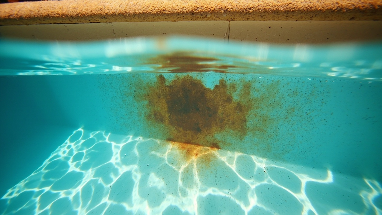 Pool Metal Stains: How to Identify Iron, Copper, and Manganese and Remove Them Without Draining