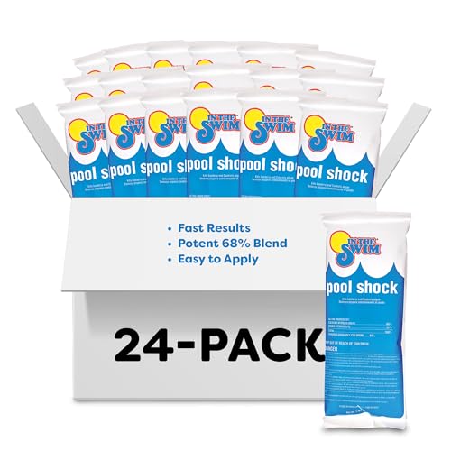 In The Swim Pool Shock - 68% Cal-Hypo Granular Sanitizer, 25 lb Pail