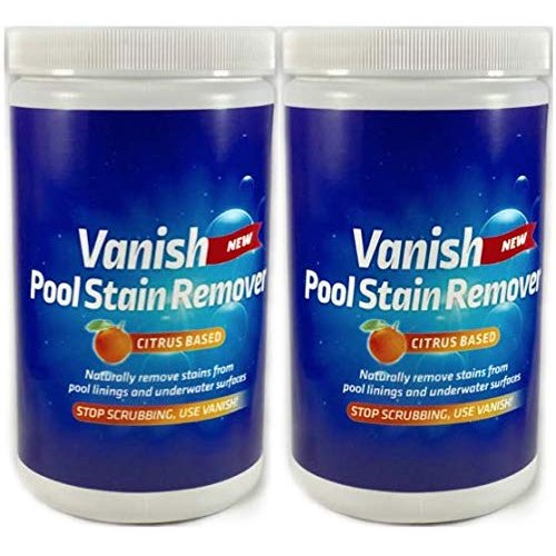 Bosh Chemical Vanish Pool & Spa Stain Remover 2 Pack (4LBS) - Natural Safe Citric Acid Formula