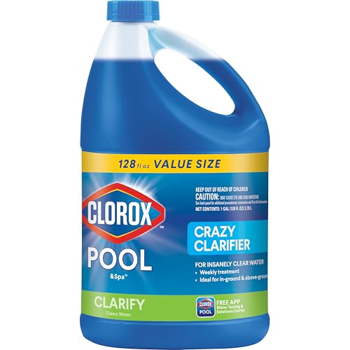 Clorox Pool & Spa Swimming Pool Crazy Clarifier, 128 fl oz