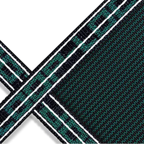 Loop-Loc II Super Dense Mesh In-Ground Pool Safety Cover, 18' x 36' Rectangle, Green
