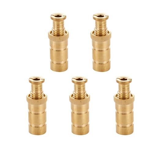 The Door Bull Brass Pool Cover Anchors for Concrete & Pavers
