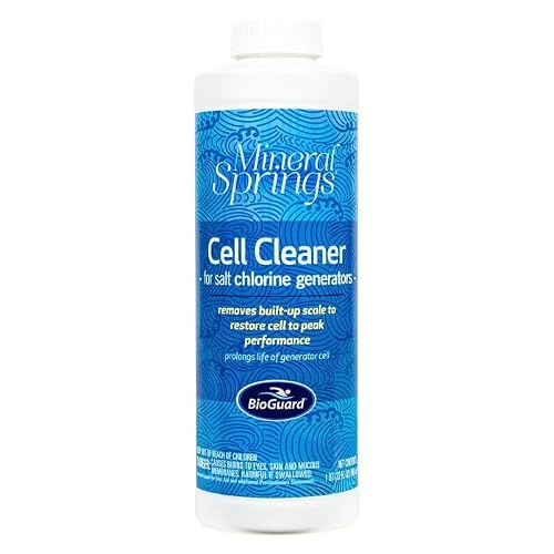 BioGuard Mineral Springs Cell Cleaner for Salt Chlorine Generators, 1 Quart