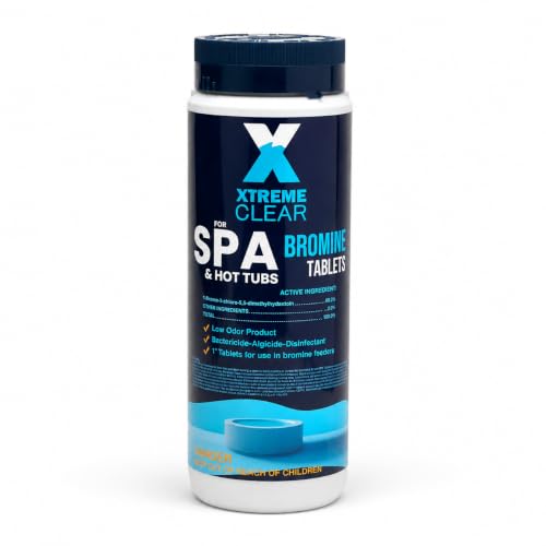 Xtremeclear Bromine Tablets for Spa & Hot Tub, 1.5 lb