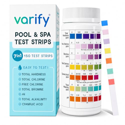 Varify 7 in 1 Pool and Spa Test Strips (100 Strips)
